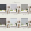 10 Screen Charcoal Grey - Thumbnail Image 4