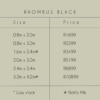 Rhombus Black [ Reversible ] - Thumbnail Image 2