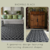 Rhombus Black [ Reversible ] - Thumbnail Image 3