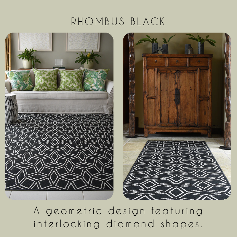 Rhombus Black [ Reversible ] - Image 3