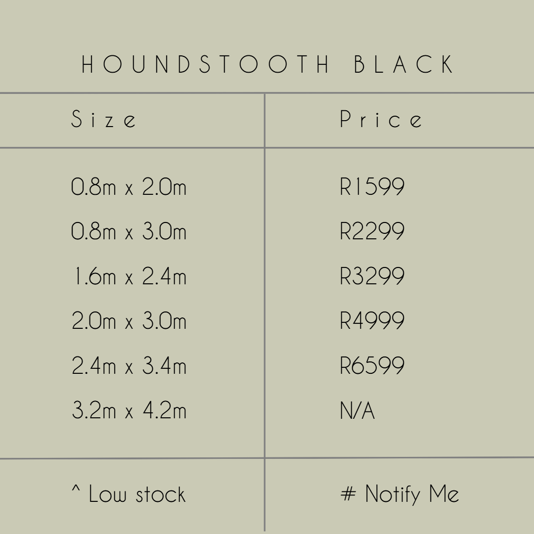 Houndstooth Black - Image 2